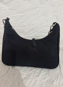 Prada Black Nylon Shoulder Bag