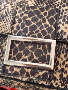 H&amp;M Stylish Animal Print Shoulder Bag