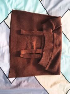 Brown Knit Jumper top