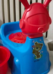 Cute Blue Potty Training Seat