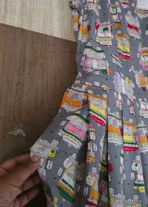 Cute Printed Sleeveless Jumpsuit with tag