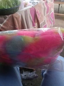 Multicolor Heart Shape Soft Plush Cushion