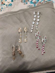 Assorted Dangle Earrings Set