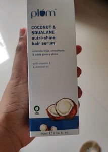 Plum Coconut &amp; Squalane Hair Serum