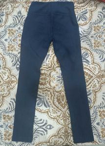 Navy blue sculpt pants