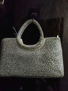 Sparkling Embellished Clutch Bag