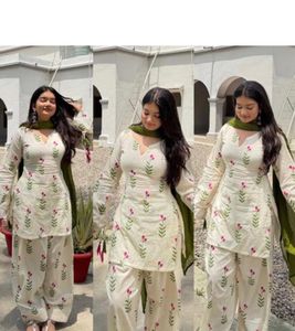 Beautiful Printed Kurta Set with Palazzo