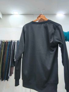 Classic Black Crewneck Sweatshirt
