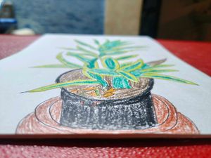 Soothing Plant Modern Art