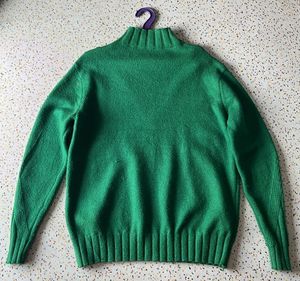 Emerald Green Knit Sweater