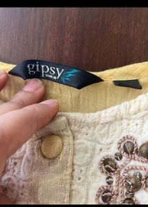 Branded Tunic/dress With Embroidery