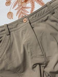 Classic Beige Women's Pants