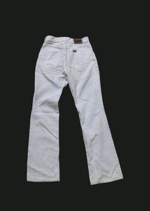 Original Lee Flared Jeans Imported White