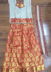 Girls' Traditional Lehenga Choli Set