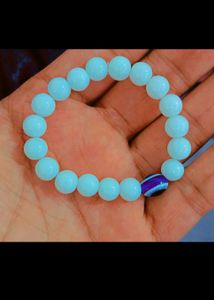 Colorful Beaded Bracelet with Evil Eye Charm