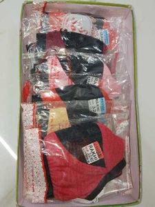 Pack of 6 Non-Padded Cotton Hosiery Daily Wear Bra
