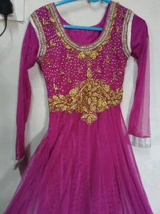 Beautiful Pink Ethnic Gown