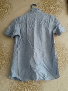 US Polo Assn Light Blue Short Sleeve Shirt