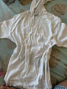 Boho White Top with RIBBON 🎀 Back detailing