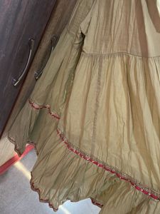 Beautiful Olive Green Palazzo Pants