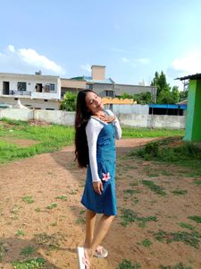 Denim dress