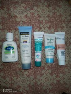 Sample Skincare Lot - Cetaphil, Neutrogena, Venusi