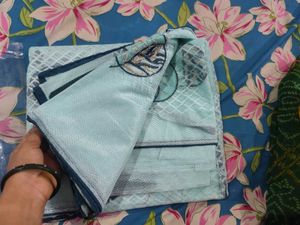 Beautiful Light Blue Saree
