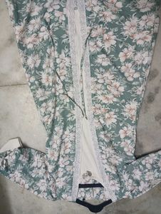 Floral Print Kurta