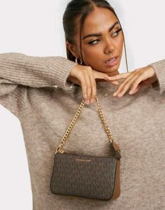 Michael Kors Monogram Crossbody Bag