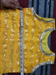 Adorable Yellow Ethnic Dress