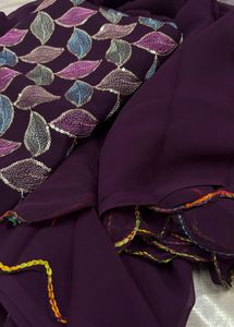 Elegant Purple Saree