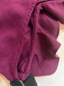 Coverstory Deep Purple Ruffle Blouse