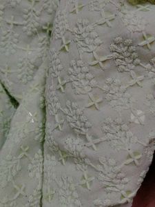 pista Green Sequined Kurta