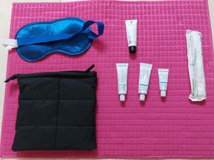 Swiss Travel Skincare Kit with Sleep Mask