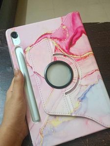 🟥 EXCLUSIVE 🟥 Stylish Pink Marble Tablet Case