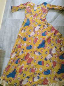 yellow frock