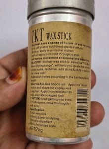 IKT Wax Stick Hair Styling Beauty