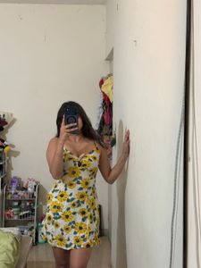 Sunflower Print Sundress