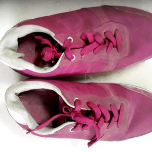 ZUDIO pink Quilted Sneakers