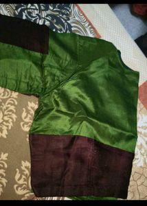 Elegant Green Banarasi Silk Saree