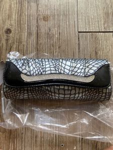 Black Grey Clutch