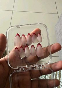 French Tip Press-On Nails