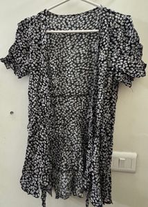 URBANIC Flora Wrap Dress/ Bikini overlay