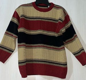 Striped Knit Sweater