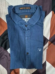 Men's Navy Blue Premium Shirt