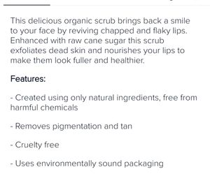 lip scrub