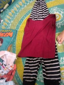 Baby Girls Striped Outfit
