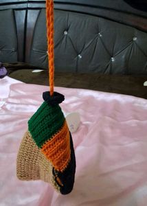 Crochet small hand bag