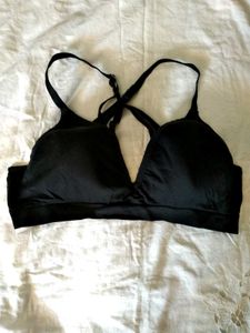 Sleek Black Bralette