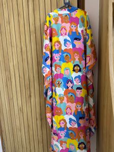 New Print Kaftan Pocket Dress (buy1get1)